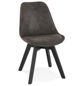 Jídelní židle SOME šedá/černá