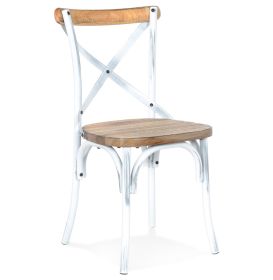 Jídelní židle NOJO přírodní/bílá