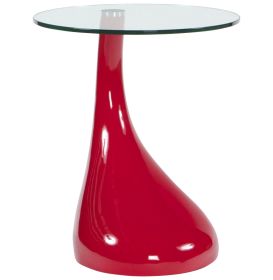 Odkládací stolek TEAR červený