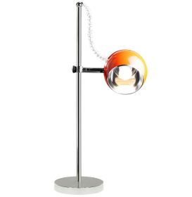 Stolní lampa MOON 69 CM oranžová