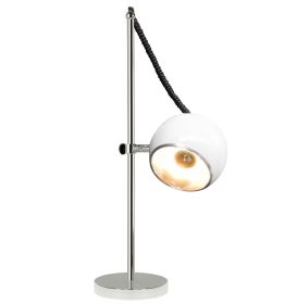 Stolní lampa MOON 69 CM bílá