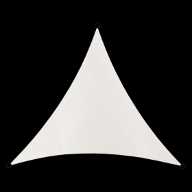 Stínící plachta COMO trojúhelníková bílá 3,6x3,6x3,6m