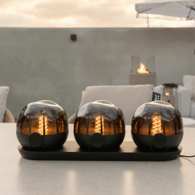 Cosisfera pískově béžový (set tří kusu) zahrnující nabíjecí stanici Cosisfera pískově béžový (set tří kusu) zahrnující nabíjecí stanici