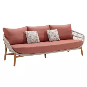 Zahradní třímístná pohovka VASCA RED