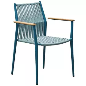 Zahradní stohovatelná jídelní židle BALI BLUE