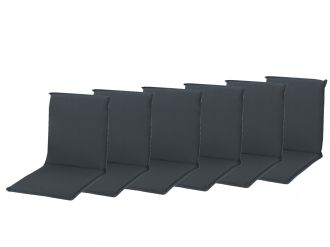 ELEGANT 2430 nízký - set 6 ks - polstry na židli a křeslo