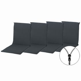 ELEGANT 2430 nízký - set 4 ks - polstry na židli a křeslo