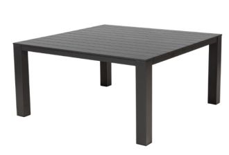 PRATO - hliníkový zahradní stůl 152 x 152 x 75 cm