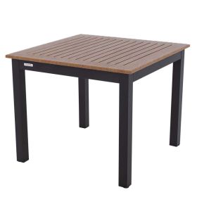 EXPERT WOOD Plus - zahradní hliníkový stůl 90 x 90 cm