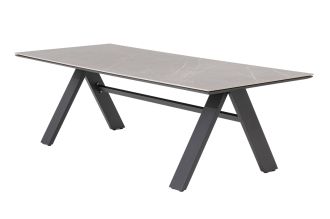 NOVA - zahradní hliníkový stůl 240 x 100 x 73,5 cm