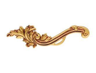 Nábytková úchytka Grape 160mm s potahem 24k zlata