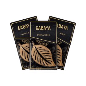 Výhodné balení - 3ks lístečků - Santalové dřevo Výhodné balení - 3ks lístečků - Santalové dřevo