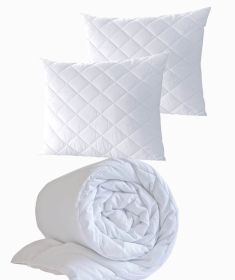 Set - 1x francouzská přikrývka + 2x polštář - 220x200, 2x70x90 cm