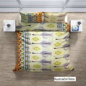 Krepové povlečení Stromy 3dílné