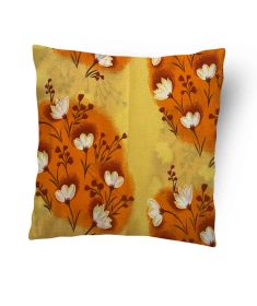 Povlak na polštářek Oranžové květy 40x50 cm