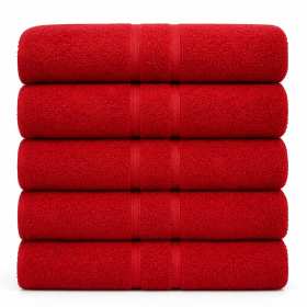 Osuška Komfort Plus 70x120 cm Barva: červená Osuška Komfort Plus 70x120 cm Barva: červená