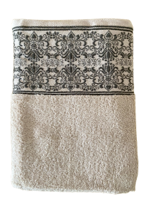 Ručník Folklor 50x90 cm Barva: krémová
