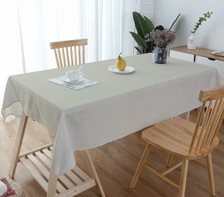 Bavlněný ubrus 140x240 cm, světle šedý