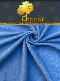 Prostěradlo Jersey Standard 90x200 cm modrá