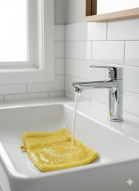 Žínka Standard 15x20 cm žlutá