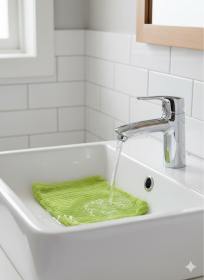 Žínka Standard 15x20 cm zelená