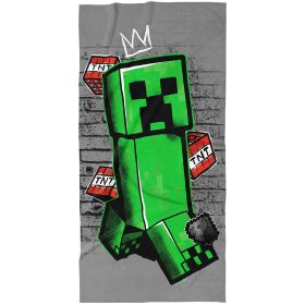 Carbotex Dětská osuška Minecraft Creeper King