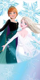 Carbotex Dětská osuška Ledové Království Princezny Anna a Elsa