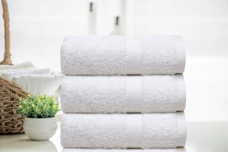Hotelová osuška 70x140 cm bílá - II. jakost