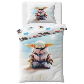 Carbotex Dětské povlečení Star Wars Baby Yoda Carbotex Dětské povlečení Star Wars Baby Yoda