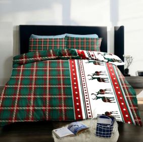 Flanelové povlečení Nadya Holiday 140x200, 70x90 cm