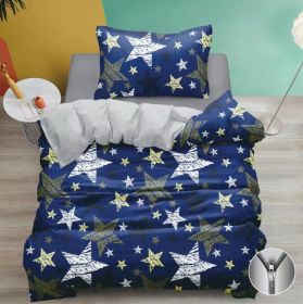 Bavlněné povlečení Stars 140x200, 70x90 cm