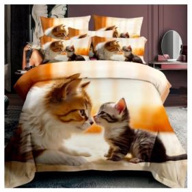 Povlečení Cat love 5D 140x200, 70x90 cm