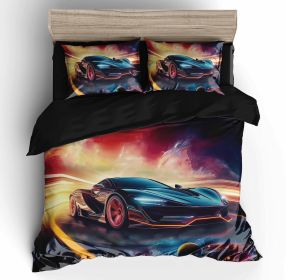 7-dílné bavlněné povlečení Sportovní auto