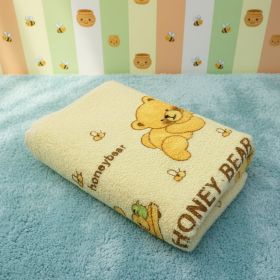 Osuška froté Medvídek 70x140 cm žlutá Osuška froté Medvídek 70x140 cm žlutá