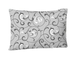 Povlak na polštář Šedý orient 70x90 cm, knoflíky