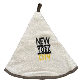 Kulatý ručník - New York City