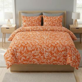 Bavlněné povlečení BASIC LISA cihlové