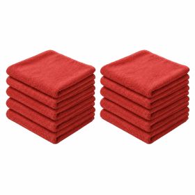 10dílná sada školních ručníků Top 30x50 cm, červená 10dílná sada školních ručníků Top 30x50 cm, červená