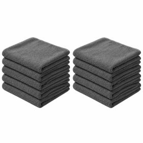 10dílná sada školních ručníků Top 30x50 cm, tmavě šedá 10dílná sada školních ručníků Top 30x50 cm, tmavě šedá