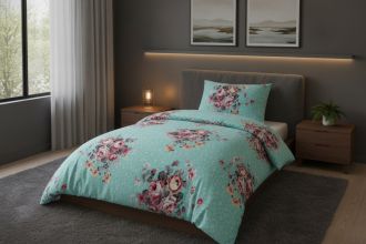 Bavlněné povlečení Torry Blue roses Bavlněné povlečení Torry Blue roses