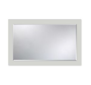Zrcadlo AKZENT WHITE 55x88 CM na lacobelovém podkladu