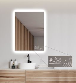 Zrcadlo na míru STARLIGHT AMBIENTE 50x70 CM s bočním a předním LED podsvícením po celém obvodu