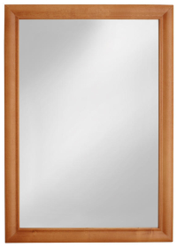 Zrcadlo JUPITER 40x50 CM v dřevěném rámu - olše