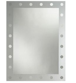 Zrcadlo dekorativní ALEŠ 60x80 CM s potiskem - kolečka