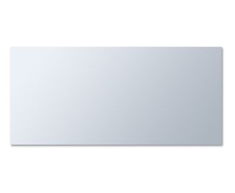Zrcadlo GRINDED 120x50 CM s jemně broušenou hranou/bez závěsů
