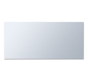Zrcadlo GRINDED 130x60 CM s jemně broušenou hranou/bez závěsů
