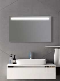 Zrcadlo LUNA 100x60 CM s LED podsvíceným pruhem