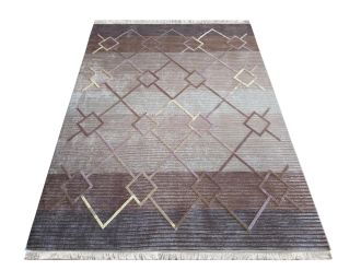 Koberec HYPNOTIK 06 hnědý - 80 x 150 cm