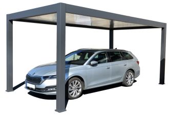 Hliníkový přístřešek na auto PRESTIGE 5,3x3 m