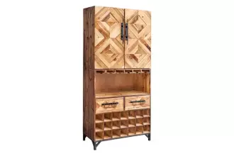 Barová skříň BODEGA 160 CM masiv borovice